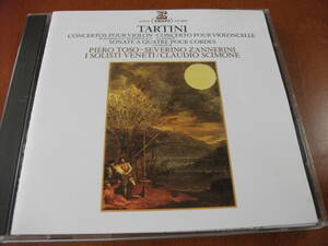 【CD】トーゾ 、ザンネリーニ 、シモーネ / イ・ソリスティ・ヴェネティ タルティーニ / ヴァイオリン協奏曲 、チェロ協奏曲 (Erato 1975)