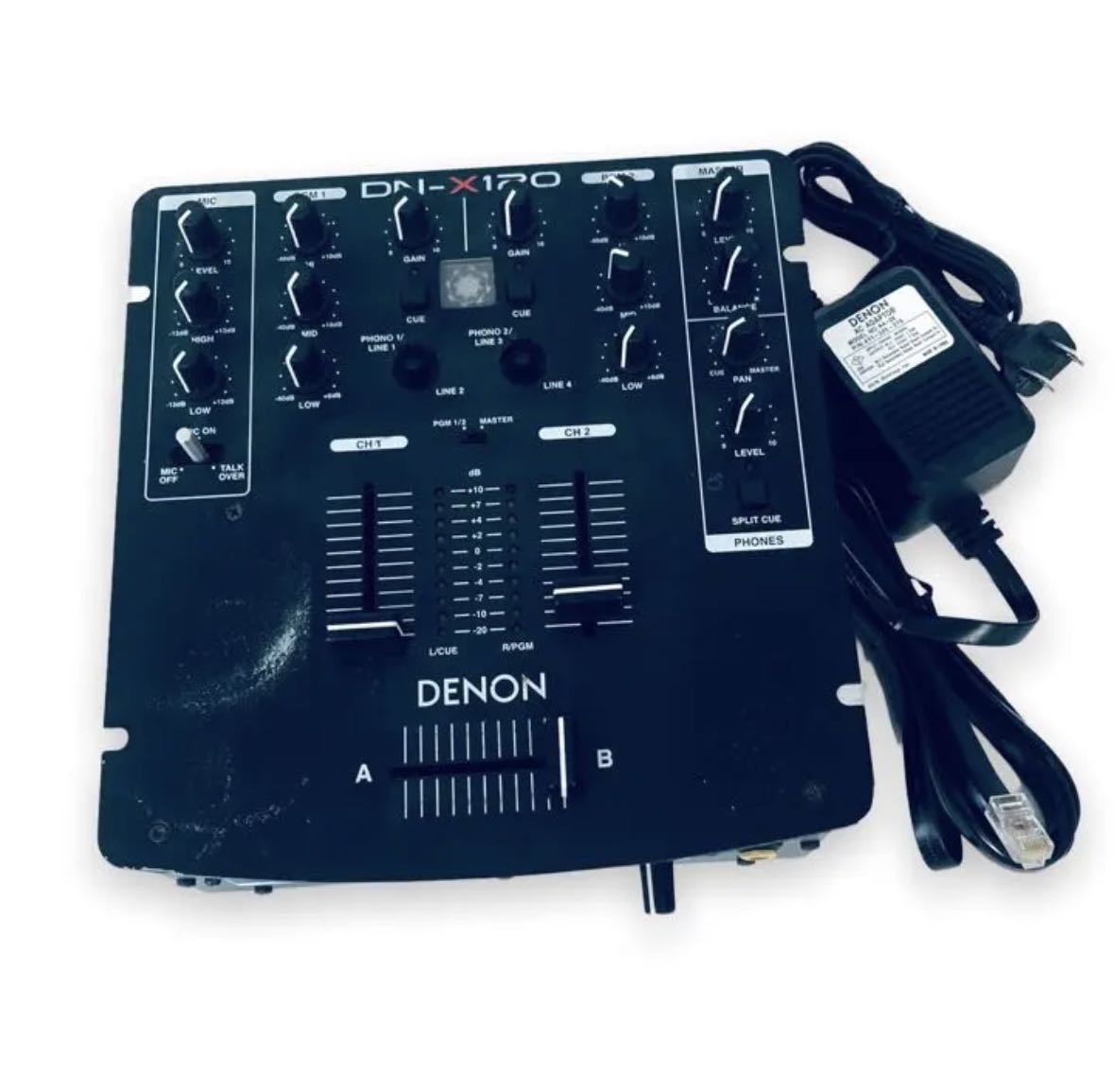 DENON デノン DN-X120 DJミキサー-