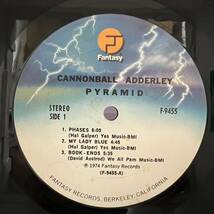 Jazz Funk LP - The Cannonball Adderley Quintet - Pyramid - Fantasy - VG+ - シュリンク付_画像3