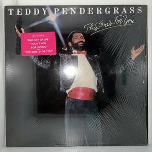 Funk Soul LP - Teddy Pendergrass - This One's For You - Philadelphia International NM - シュリンク付