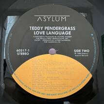Funk Soul LP - Teddy Pendergrass - Love Language - Asylum - NM - シュリンク付_画像5