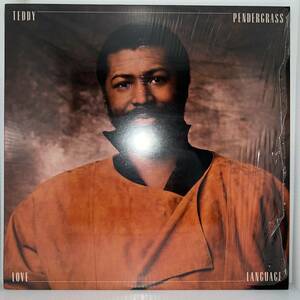 Funk Soul LP - Teddy Pendergrass - Love Language - Asylum - NM - シュリンク付