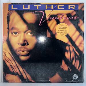 Funk Soul LP - Luther Vandross - Power Of Love - Epic - NM - シュリンク付