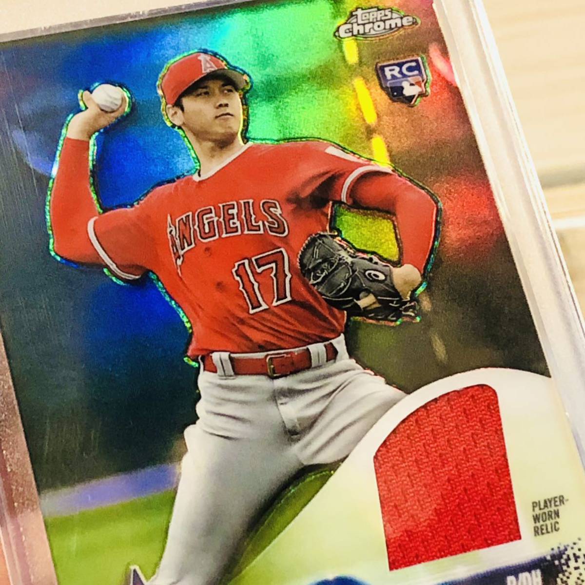 ☆スペシャル☆ 大谷翔平 topps chrome 2018 カード パッチ ジャージ