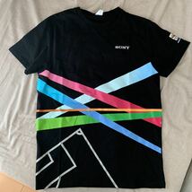 【Sony】ソニー企業モノ Tシャツ サッカー FIFAワールドカップ 南アフリカ 2010 非売品レア ブラック 黒_画像1