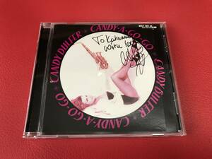 ◆サイン付き◆キャンディー・ダルファー CANDY DULFER/キャンディー・ア・ゴー・ゴー　CANDY-A-GO-GO/CD　BVCP-9202