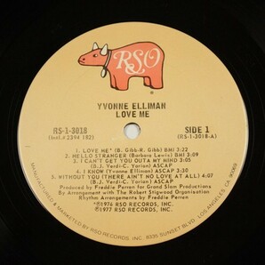 ◇米盤 Yvonne Elliman/Love Me/LP、RS-1-3018の画像3