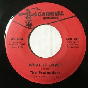 The Pretenders - What Is Love? - Carnival ■ sweet soul 45