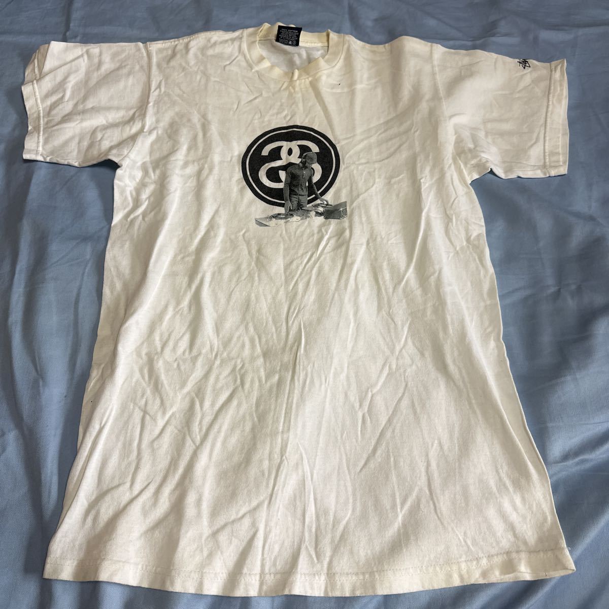 今年も話題の 80s 90s old stussy ロングTシャツ 黒タグ トランプ T