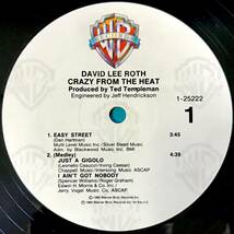 【POP】【ROCK】DAVID LEE ROTH//CRAZY FROM THE HEAT//12INCH VINYL/US_画像2