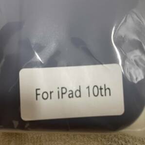 未使用品 新品強化ガラス保護フィルム付き iPad ケース カバー 機種 iPad10.9(第10世代) カラー ラベンダー スタンド機能他の画像9