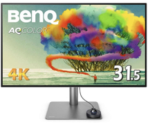 【新品未開封】BenQ PD3220U デザイナー向けモニター (31.5インチ/4K/IPS/ノングレア/P3 95%/Rec.709 100%/Thunderbolt 3(85W給電)_画像3