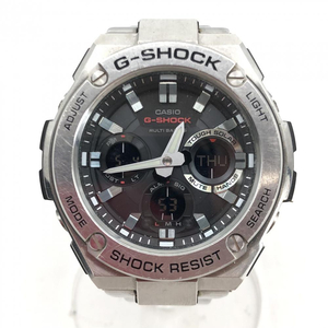 【中古】G-SHOCK GST-W110D-1AJF シルバー 腕時計 ジーショック[240017551756]