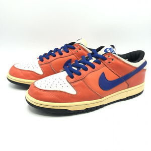 【中古】NIKE DUNK LOW ORANGE FLASH サイズ26.5cm 309350-841　オレンジ　ホワイト　ナイキ[240017567769]