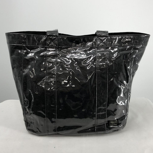 【中古】PORTER 642-07640　グレー　PVC　トートバッグ ポーター[240017570209]