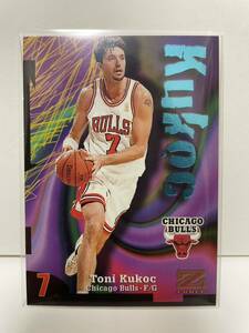 NBAカード　トニー・クーコッチ　TONI KUKOC 　　1997 SKYBOX Z-FORCE ‘97-98 【ブルズ時代】