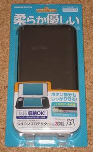 ◇新品◇2DS.GAMETECH・シリコンプロテクタ New 2DS LL用 ブラック