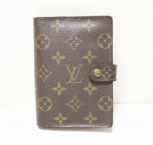 LOUIS VUITTON ルイヴィトン アジェンダPM 手帳カバー システム手帳 6穴 R20005　用紙おまけ