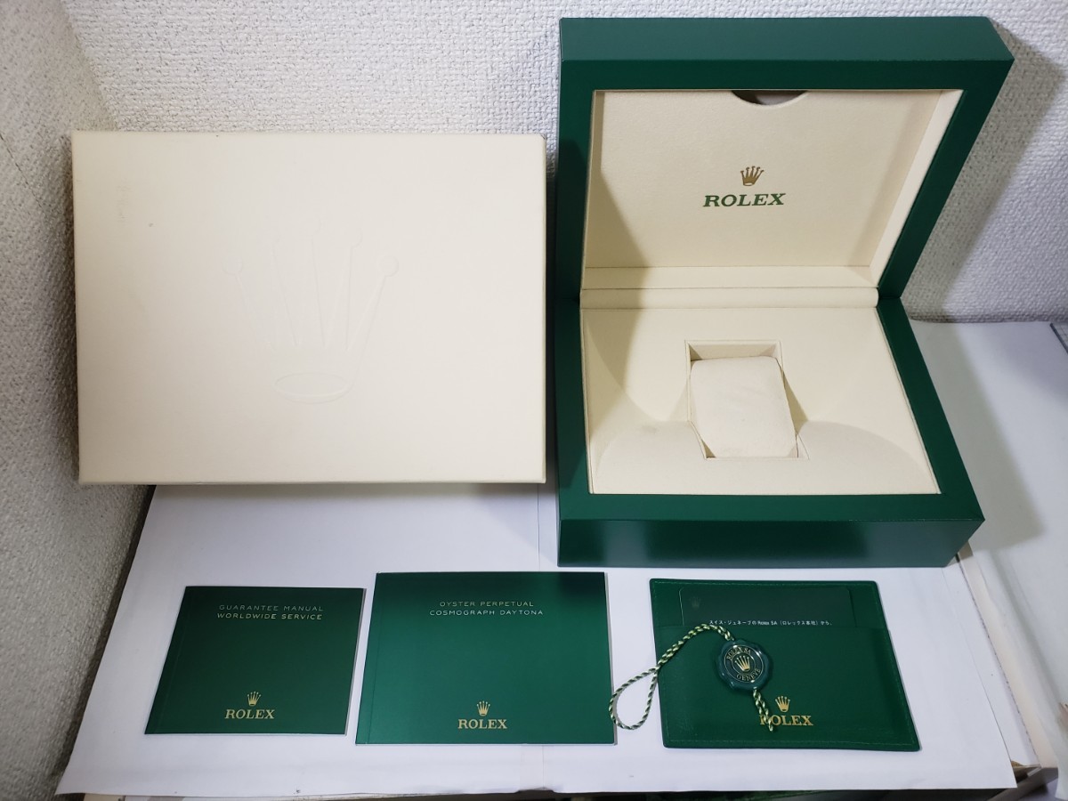 ヤフオク! -「ロレックスデイトナ箱」の落札相場・落札価格