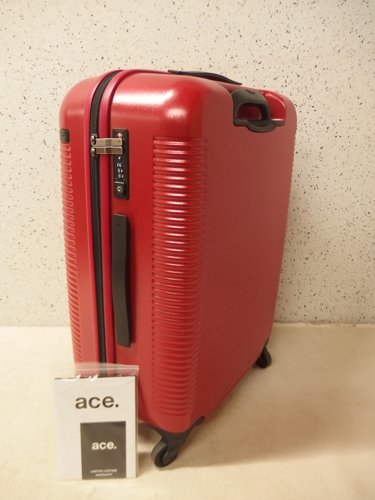 0730191k【サイズB】ace TSAロック付 スーツケース エース/レッド