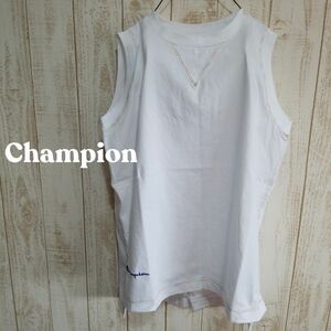 Champion マレチカラーステッチ ノースリーブTシャツ