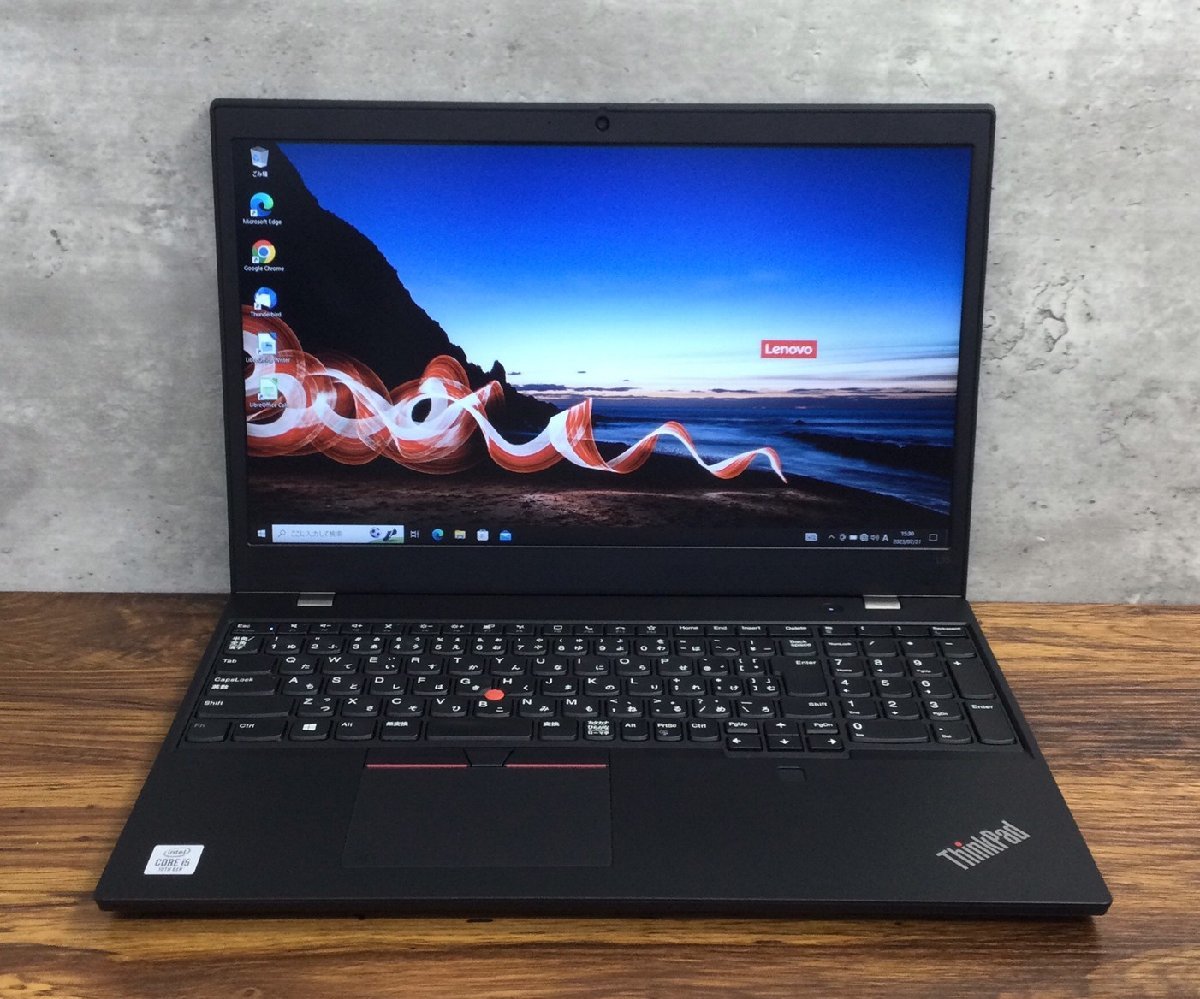 BランクThinkPad Lenovo L15 第10世代i5 10210U SSD256GB メモリ8GB HD