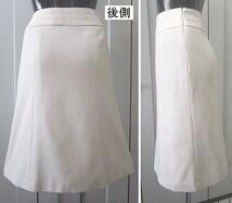 エフデ　スカートスーツ　ノーカラー　ストレッチ　サイズ９　日本製　送料無料_画像8