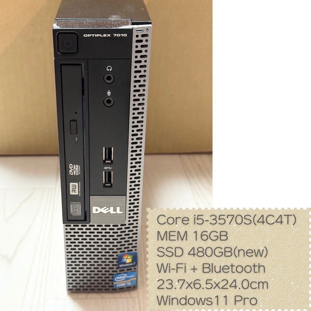 2023年最新】ヤフオク! -dell optiplex 7010 i5 windows(デル)の中古品