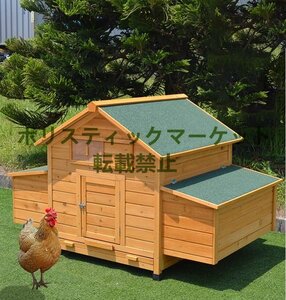  rare new goods chicken small shop pet holiday house house wooden rainproof . corrosion breeding outdoors .. garden for cleaning easy to do A239