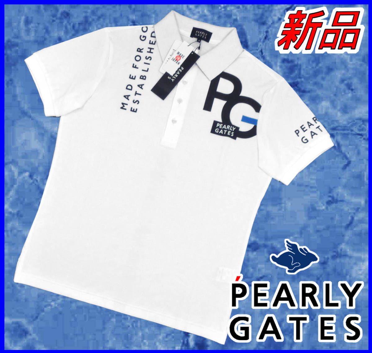 国内正規品】パーリーゲイツゴルフポロシャツPEARLYGATES◇鹿の子