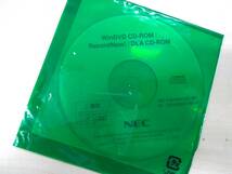 ●【NEC】WinDVD CD-ROM/RecordNow/DLA CD-ROM 1個/　パソコン大学－年生CD-ROM 　Word2000/Excel2000　1個【3個セット】_画像2