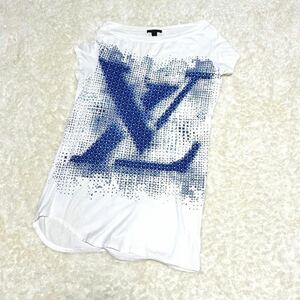 LOUIS VUITTON Louis Vuitton big Logo T-shirt te Caro go monogram 