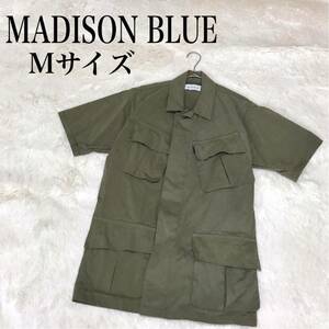 MADISON BLUE シャツ ジャケット サファリ ミリタリー ブルゾン マディソンブルー