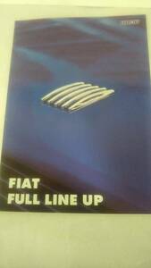 * FIAT FULL LINE UP catalog 1997 year *