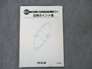 UT20-065 河合塾 高校グリーンコース 古典ポイント集 テキスト 2021 12m0B