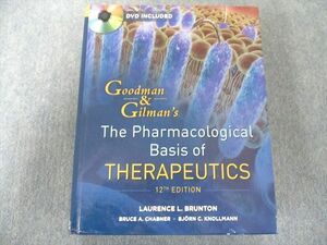 US82-135 McGraw-Hill Medical Goodman & Gilman's The Pharmacological Basis of Therapeutics/ 12e state is good DVD1 sheets attaching 70LaD