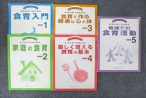 UT27-078 東京カルチャーセンター 食育指導士養成講座 食育入門/食育で作る健康な心と体等 テキスト1～5セット 状態良 2008 27M4C_画像1