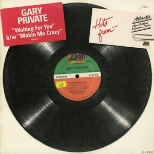 試聴 Gary Private - Waiting For You / Makin Me Crazy [12inch] Atlantic US 1983 Disco/Synth-Pop