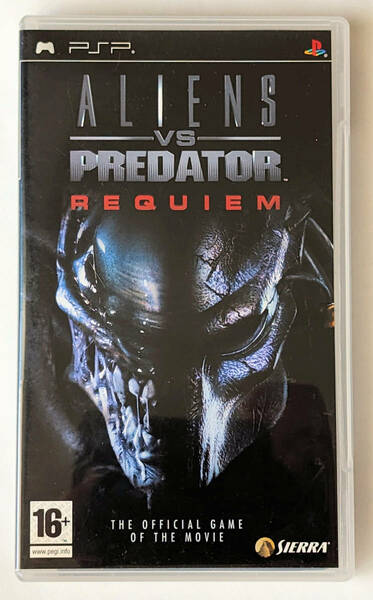 PSP エイリアンＶＳプレデター レクイエム ALIEN VS. PREDATOR REQUIEM EU版 ★ プレイステーション・ポータブル