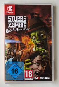 NSW スタッブス・ザ・ゾンビ STUBBS THE ZOMBIE Rebel without a Pulse EU版 ★ 任天堂SWITCH