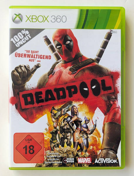 デッドプール DEADPOOL EU版 ★ XBOX 360