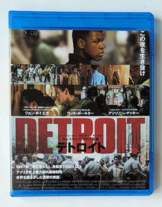 BLU-RAY ★ デトロイト DETROIT (2017) ジョン・ボイエガ, ウィル・ポールター, アルジー・スミス ★ ブルーレイ レンタル落ち