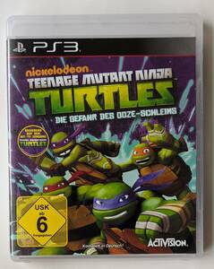 PS3 タートルズ：デンジャー・オブ・ジ・ウーズ TMNT TURTLES DANGER OF THE OOZE EU版 ★ プレイステーション3