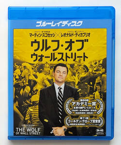 BLU-RAY ★ ウルフ・オブ・ウォールストリート WOLF OF WALL STREET (2013) レオナルド・ディカプリオ ★ ブルーレイ レンタル落ち