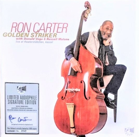 Ron Carter ロン・カーター - Golden Striker Live At Theaterstbchen, Kassel 手書き番号,サイン入1,999枚限定二枚組アナログ・レコード