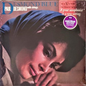 Paul Desmond ポール・デスモンド With Strings - Desmond Blue 限定リマスター再発Mono Audiophileアナログ・レコード