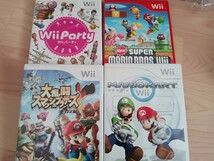 大乱闘スマッシュブラザーズ X　マリオカート　Wiiパーティー　4本動作品_画像1