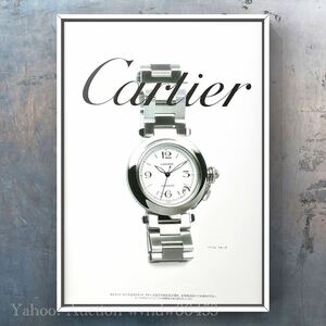 当時物 カルティエ 時計 ビンテージ広告 /カタログ Cartier 腕時計 ポスター ノベルティ ショッパー バッグ グッズ ライター tank タンク