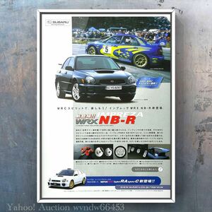 当時物 スバル インプレッサ WRX NB-R 広告 / EJ20 NBR GDA STI 中古 マフラー impreza Subaru 22B TA-GDA 丸目 ヘッドライト マフラー