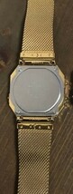 CASIO カシオ 新品 腕時計 デジタル メッシュ スタンダード レディース メンズ 金 未使用品 ゴールド 海外モデル A700WMG-9A 並行輸入_画像3